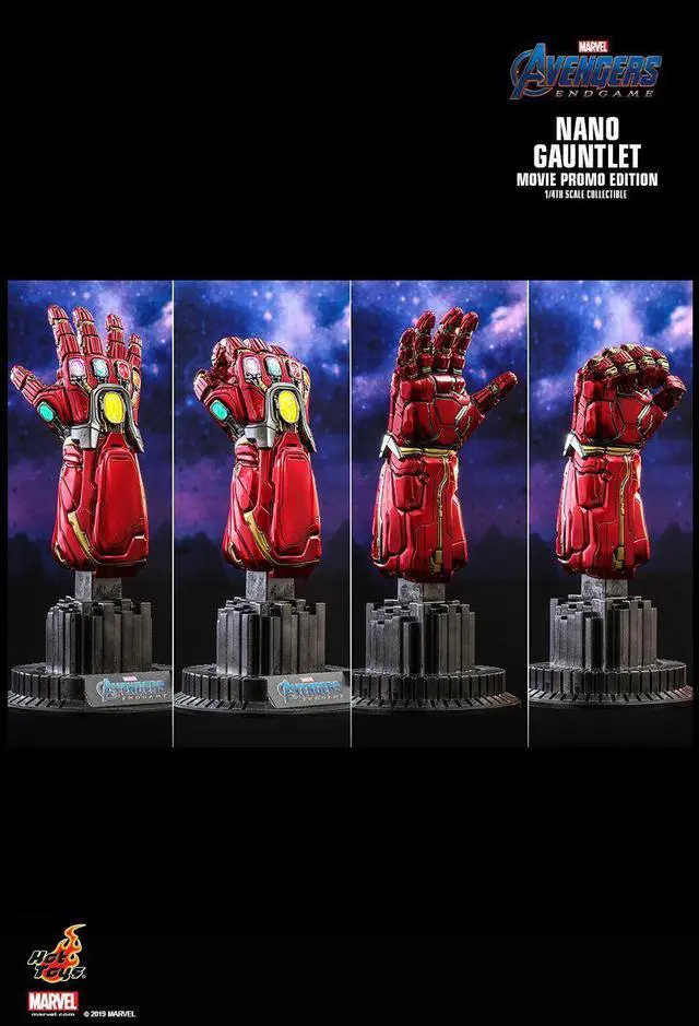 Alt view image 4 of 5 - Figure Hot Toys ACS008 - Marvel Comics - Avengers : Endgame - Nano Gauntlet Movie Promo Edition