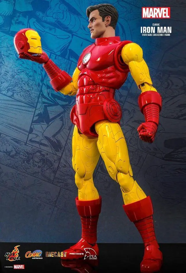 Alt view image 4 of 5 - Figura Hot Toys CMS014D57 - Marvel Comics - Classic Iron Man Standard Version