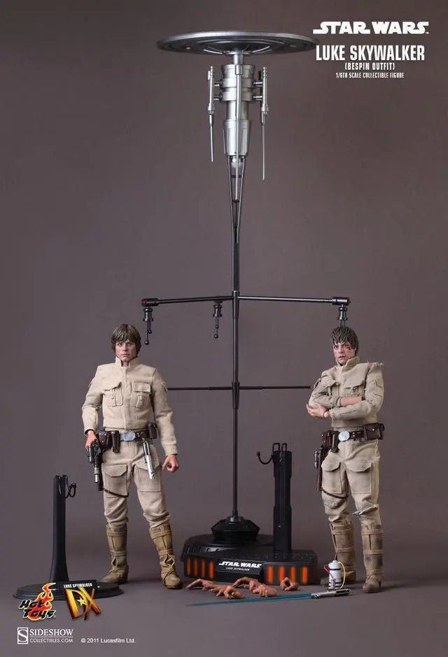 Alt view image 4 of 7 - Star Wars Luke Bespin Costume Movie Masterpiece By Hot Toys