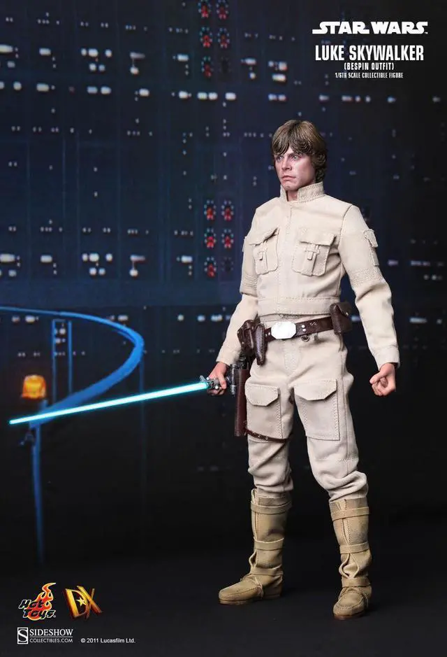 Alt view image 3 of 5 - Figure Hot Toys DX07 - Star Wars - Luke Skywalker Bespin Outfit Version Deluxe Version
