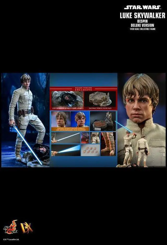 Alt view image 2 of 5 - Figure Hot Toys DX25 - Star Wars : The Empire Strikes Back - Luke Skywalker Bespin Suit Deluxer Version