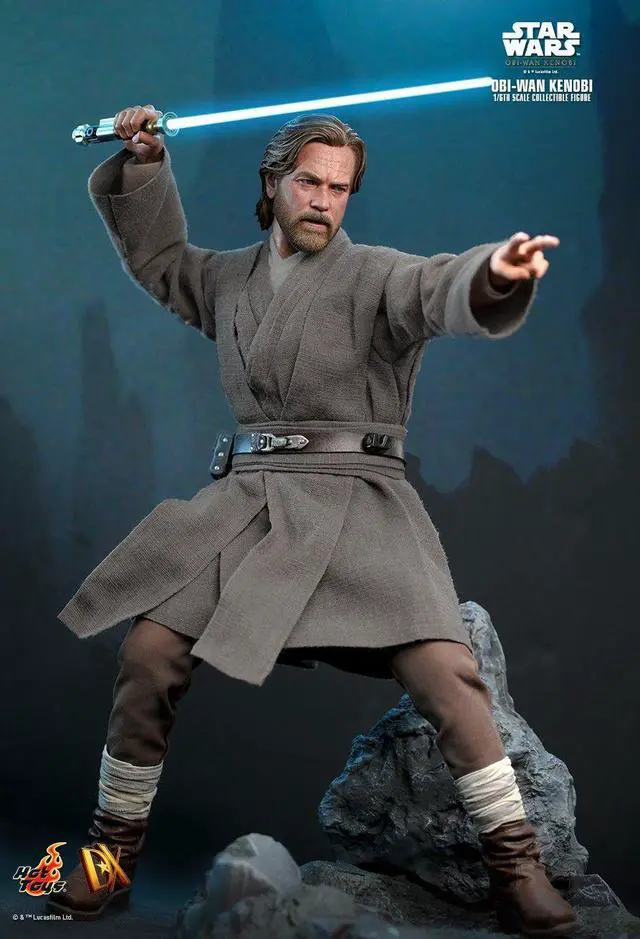 Alt view image 3 of 5 - Figure Hot Toys DX26 - Star Wars : Obi Wan Kenobi - Obi Wan Kenobi Standard Version