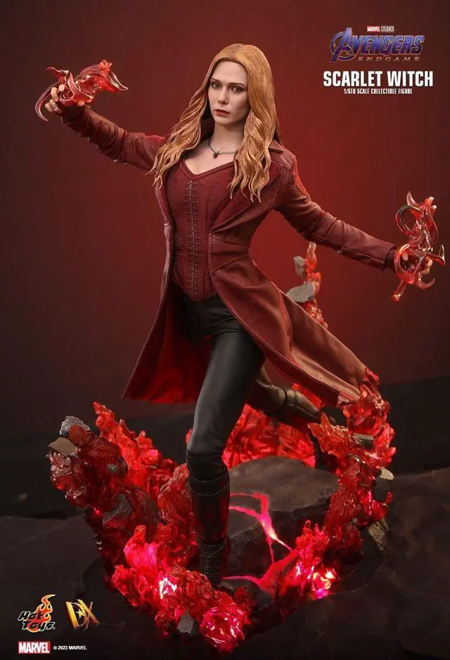 Alt view image 4 of 5 - Figura Hot Toys DX35 - Marvel Comics - Avengers  :  Endgame - Scarlet Witch Standard Version