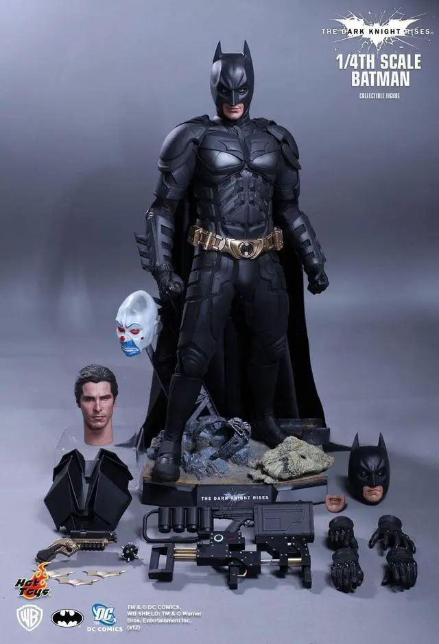 Alt view image 2 of 5 - Figure Hot Toys QS001 - DC Comics - The Dark Knight Rises - Batman Standard Version