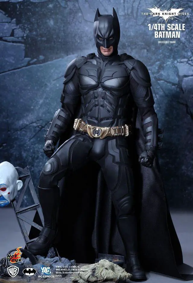 Alt view image 4 of 5 - Figure Hot Toys QS001 - DC Comics - The Dark Knight Rises - Batman Standard Version