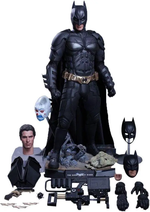 Main image of Figure Hot Toys QS001 - DC Comics - The Dark Knight Rises - Batman Deluxe Version