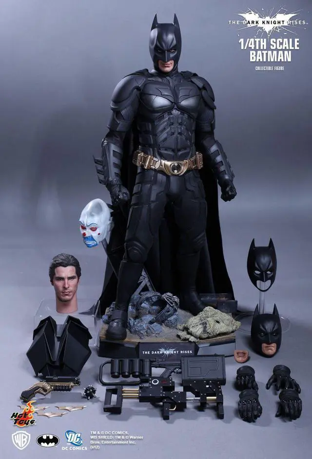 Alt view image 2 of 5 - Figure Hot Toys QS001 - DC Comics - The Dark Knight Rises - Batman Deluxe Version