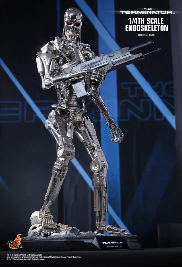 Alt view image 4 of 5 - Figure Hot Toys QS002 - The Terminator - Endoskeleton Standard Edition