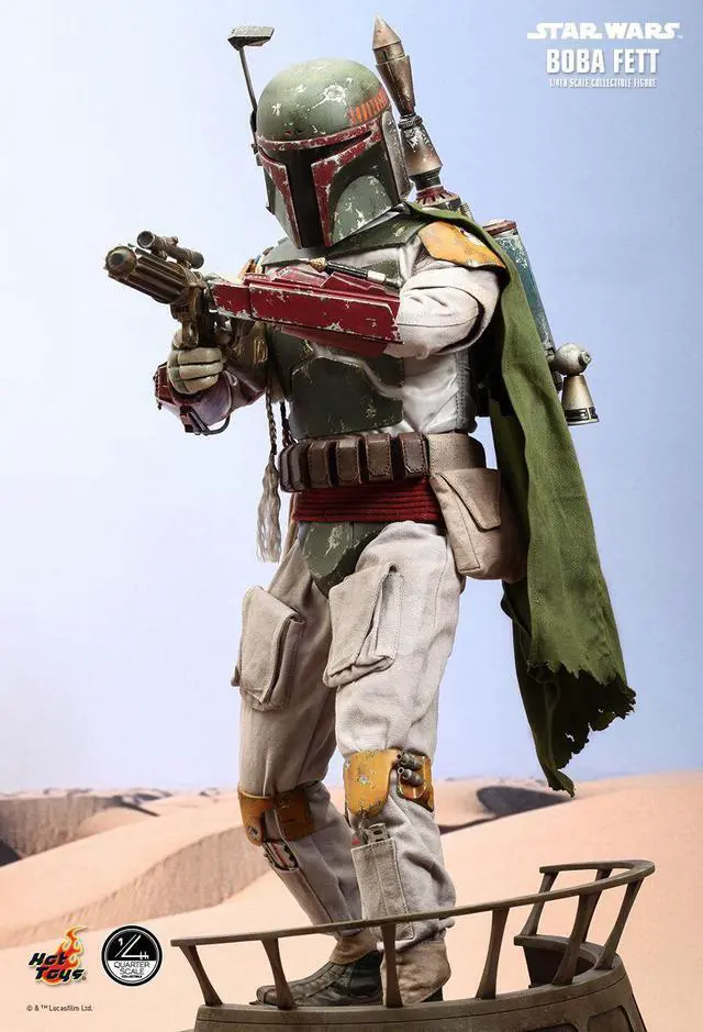 Alt view image 4 of 5 - Figure Hot Toys QS003 - Star Wars 6 : Return Of The Jedi - Boba Fett Standard Version