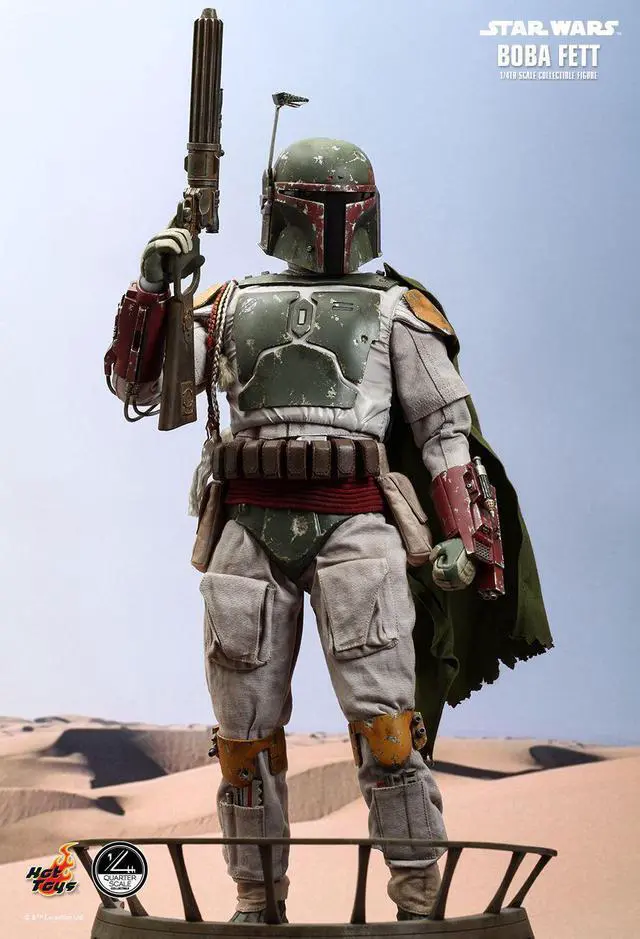 Alt view image 4 of 5 - Figure Hot Toys QS003 - Star Wars 6 : Return Of The Jedi - Boba Fett Deluxe Version