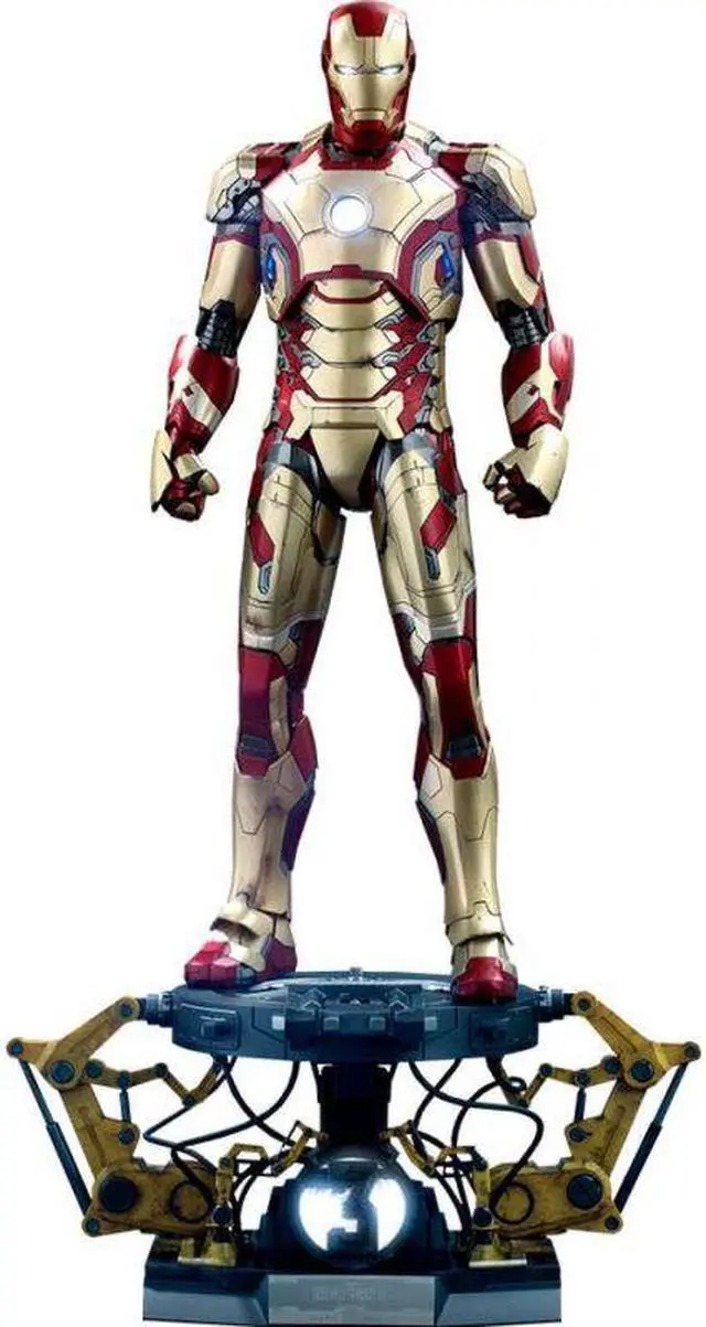 Main image of Figure Hot Toys QS008 - Marvel Comics - Iron Man 3 - Iron Man Mark 42 Deluxe Version
