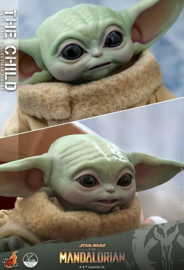 Alt view image 4 of 5 - Figure Hot Toys QS018 - Star Wars : The Mandalorian - The Child Grogu