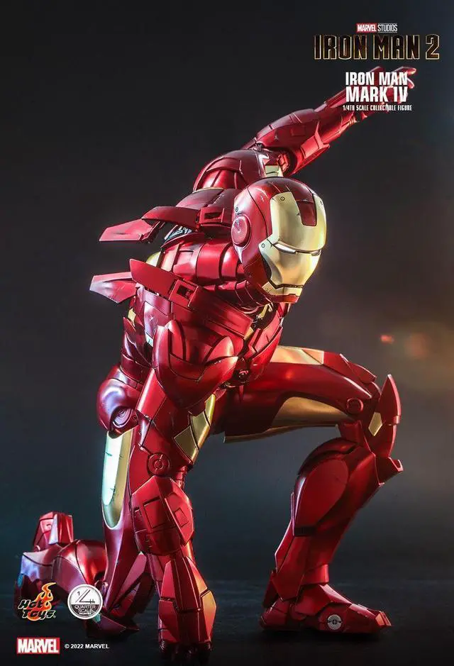 Alt view image 4 of 5 - Figure Hot Toys QS020 - Marvel Comics - Iron Man 2 - Iron Man Mark IV