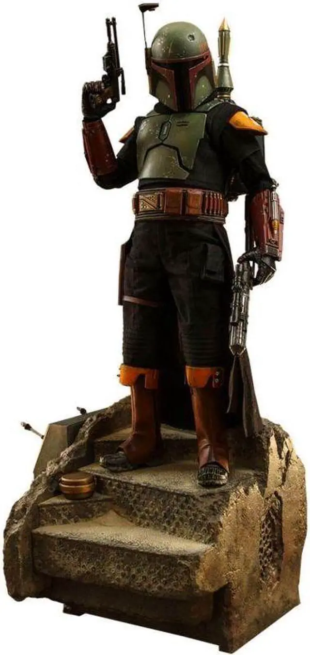 Main image of Figure Hot Toys QS023 - Star Wars : The Book Of Boba Fett - Boba Fett Deluxe Version
