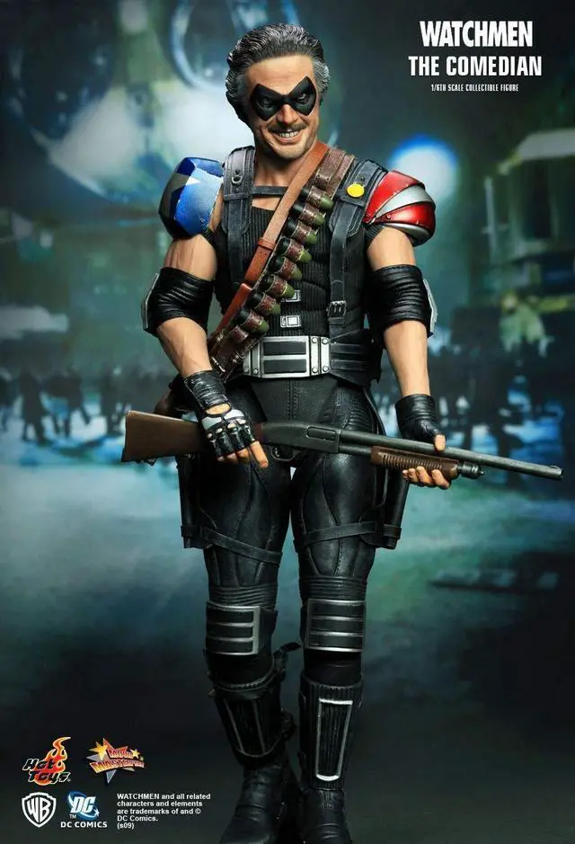 Alt view image 3 of 5 - Figure Hot Toys MMS115 - DC Comics - Watchmen - The Comedian