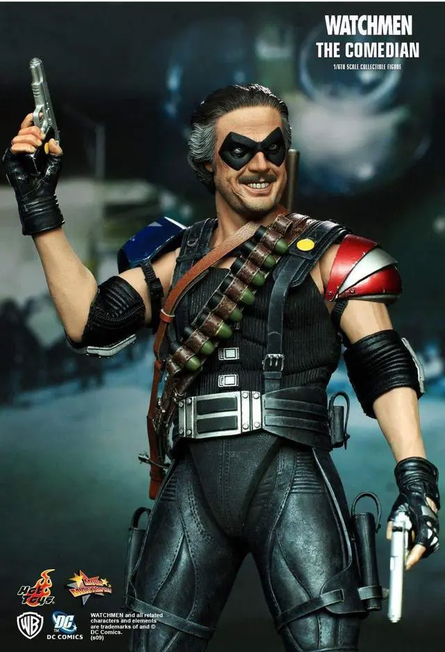Alt view image 4 of 5 - Figure Hot Toys MMS115 - DC Comics - Watchmen - The Comedian