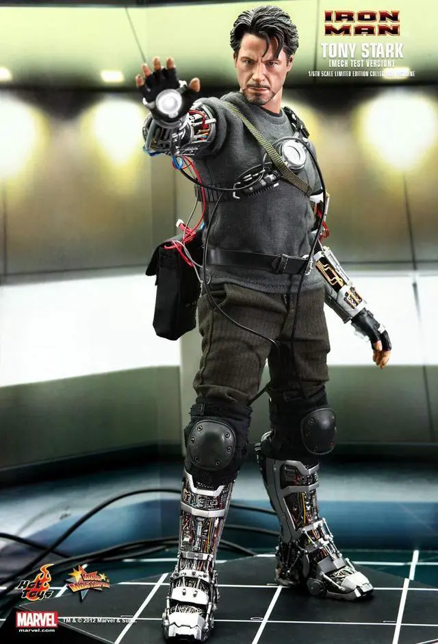 Alt view image 4 of 5 - Figure Hot Toys MMS116 - Marvel Comics - Iron Man - Tony Stark Mech Test Version
