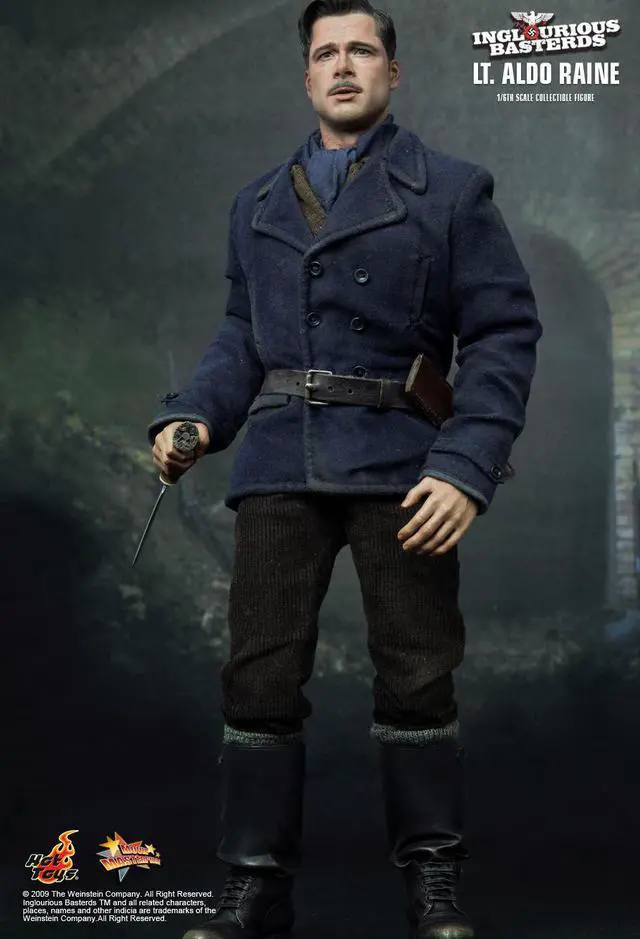 Alt view image 3 of 5 - Figure Hot Toys MMS118 - Inglourious Basterds - LT. Aldo Raine