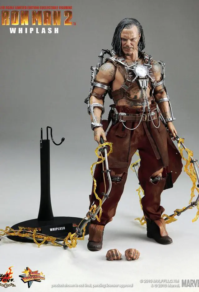 Alt view image 2 of 5 - Figure Hot Toys MMS121 - Marvel Comics - Iron Man 2 - Whiplash
