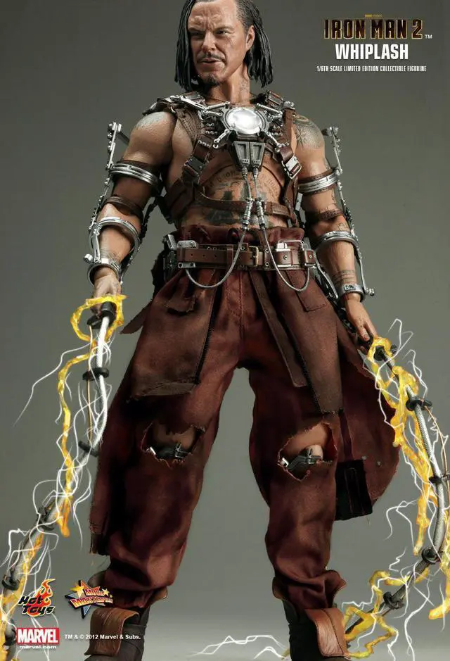 Alt view image 4 of 5 - Figure Hot Toys MMS121 - Marvel Comics - Iron Man 2 - Whiplash