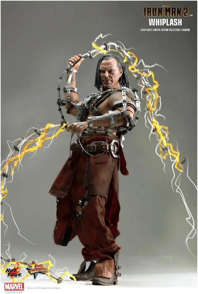 Alt view image 3 of 5 - Figure Hot Toys MMS121 - Marvel Comics - Iron Man 2 - Whiplash