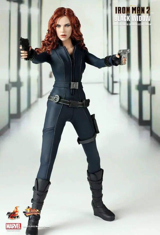 Alt view image 4 of 5 - Figure Hot Toys MMS124 - Marvel Comics - Iron Man 2 - Black Widow