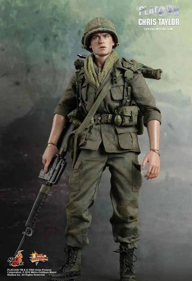 Alt view image 3 of 5 - Figure Hot Toys MMS135 - Platoon - Chris Taylor