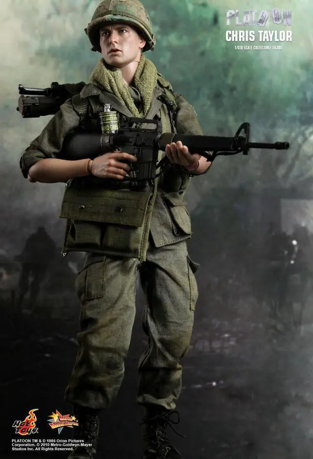 Alt view image 4 of 5 - Figure Hot Toys MMS135 - Platoon - Chris Taylor