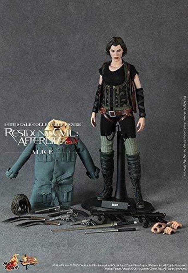 Alt view image 9 of 11 - HOT TOYS 1/6 RESIDENT EVIL AFTERLIFE BIOHAZARD MMS139 ALICE ACTION FIGURE