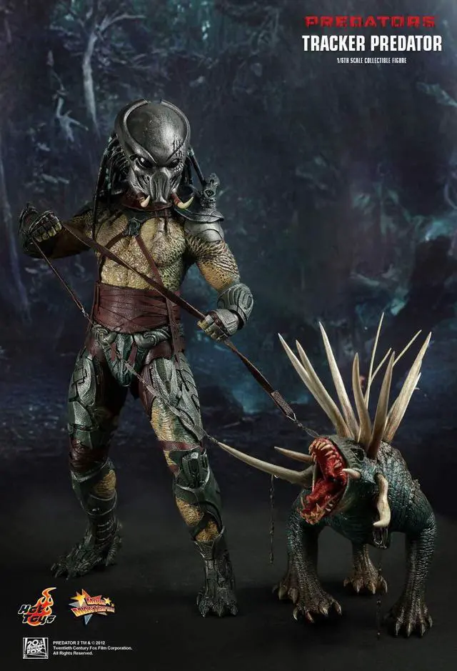 Alt view image 4 of 6 - sideshow collectibles predator hot toys 12 inch deluxe figure tracker predator