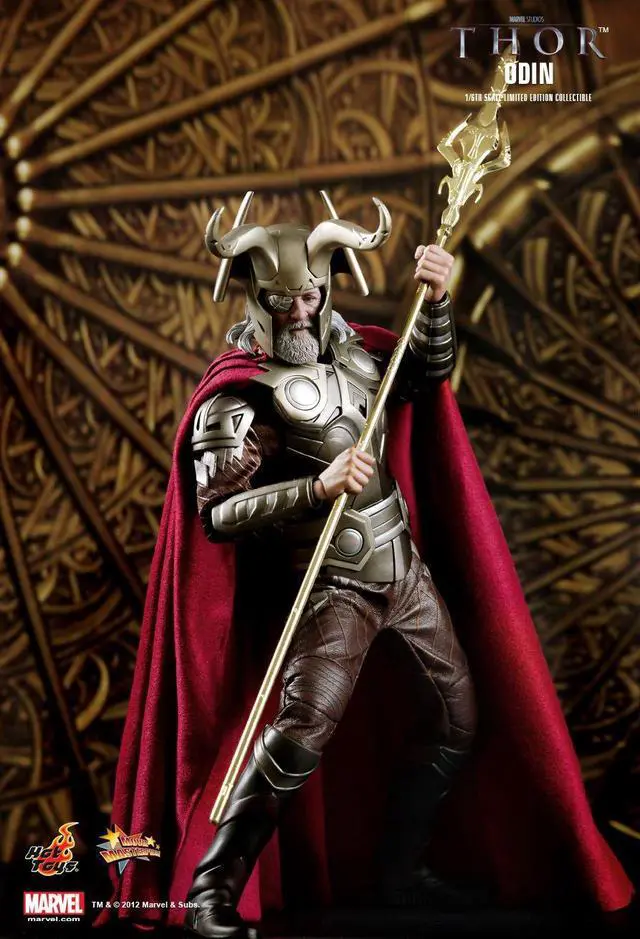 Alt view image 3 of 5 - Figure Hot Toys MMS148 - Marvel Comics - Thor - Odin