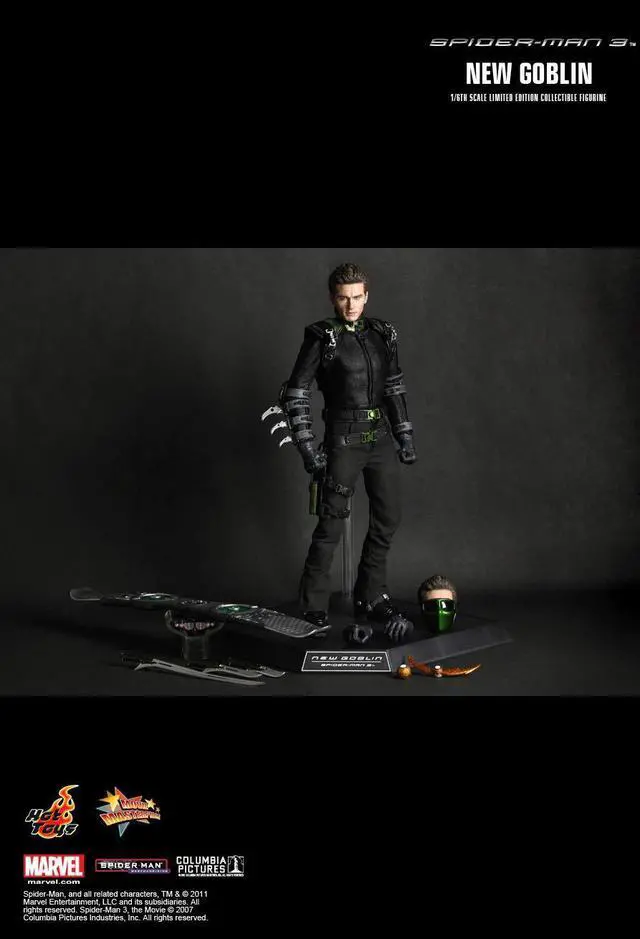 Alt view image 2 of 5 - Figure Hot Toys MMS151 - Marvel Comics - Spider-Man 3 - New Goblin