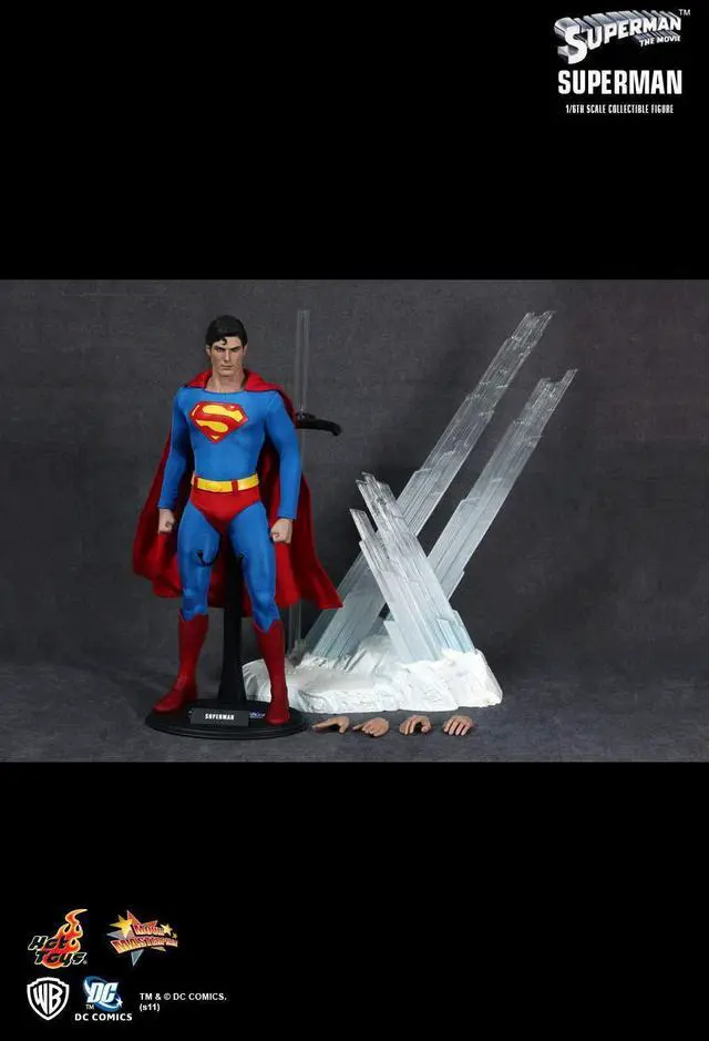 Alt view image 6 of 9 - Superman Christopher Reeve 12" Figure By Hot Toys