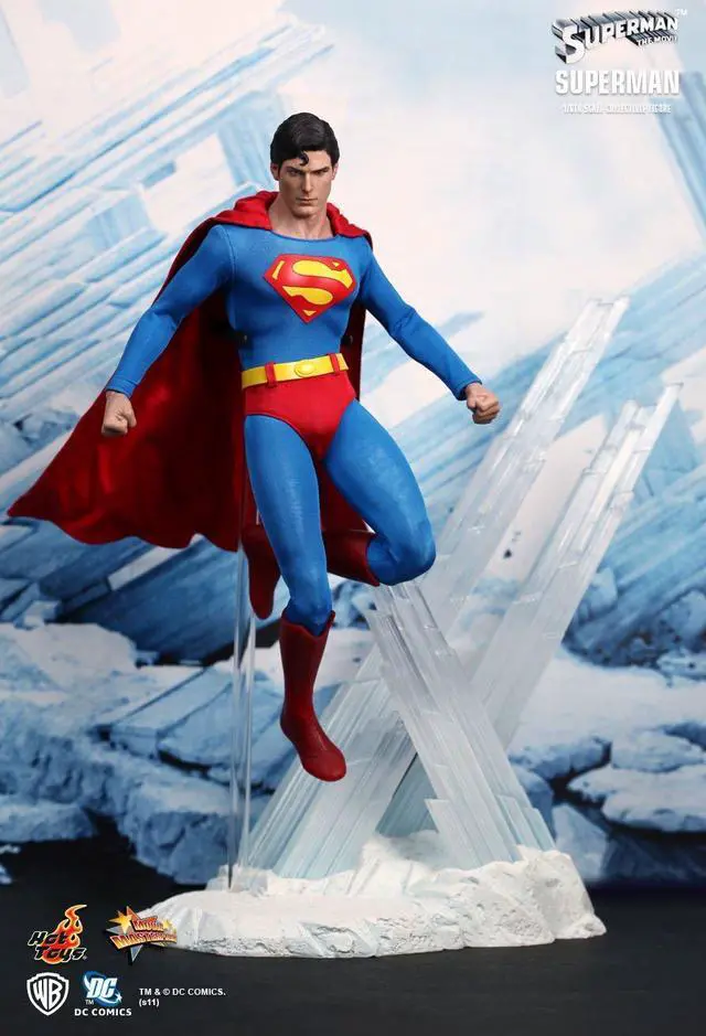 Alt view image 7 of 9 - Superman Christopher Reeve 12" Figure By Hot Toys