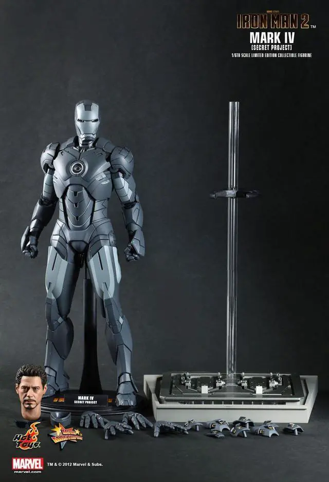 Alt view image 2 of 5 - Figure Hot Toys MMS153 - Marvel Comics - Iron Man 2 - Iron Man Secret Project Mark 4