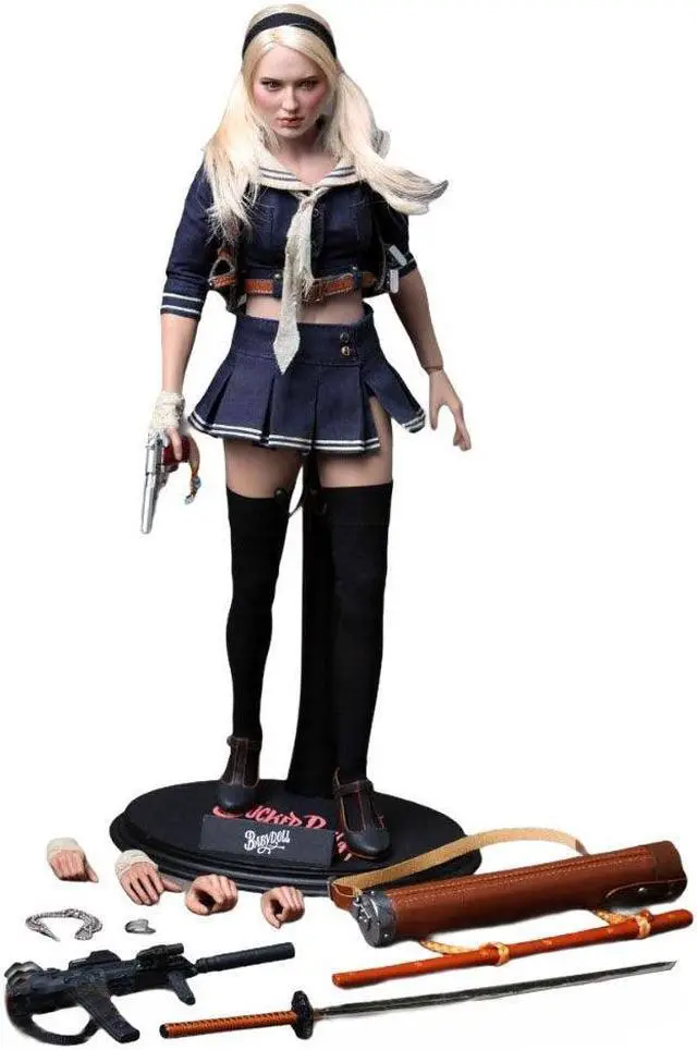 Alt view image 4 of 8 - Sucker Punch Babydoll 1:6 Scale 12" Figure By Hot Toys