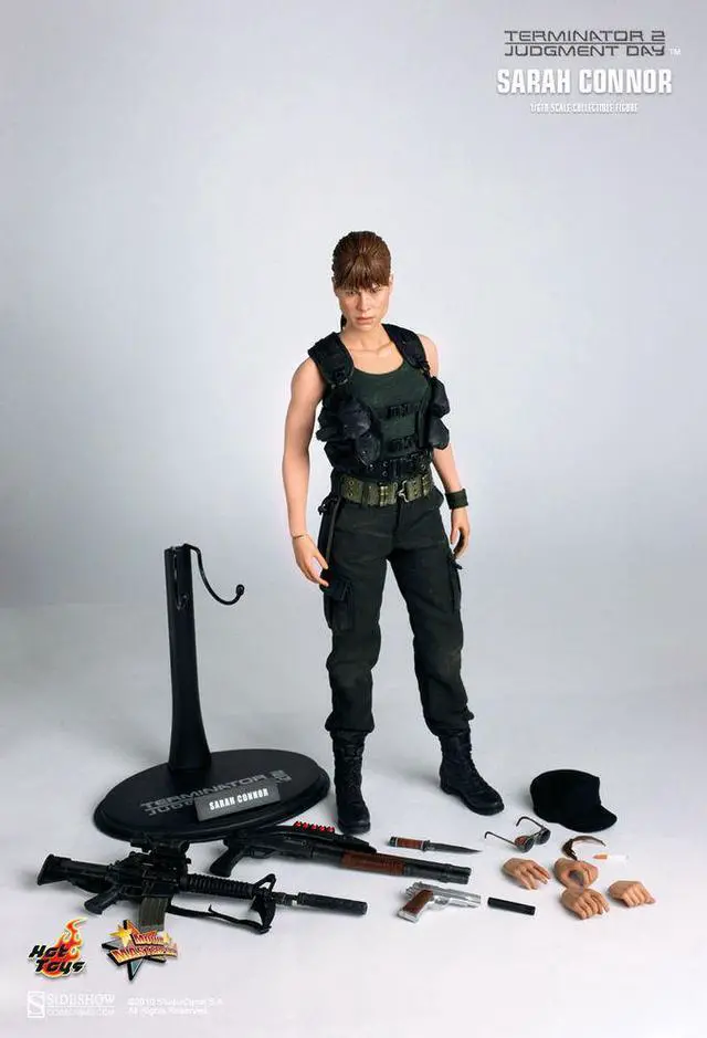 Alt view image 2 of 5 - Figure Hot Toys MMS119 - Terminator 2 : Judgment Day - Sarah Connor