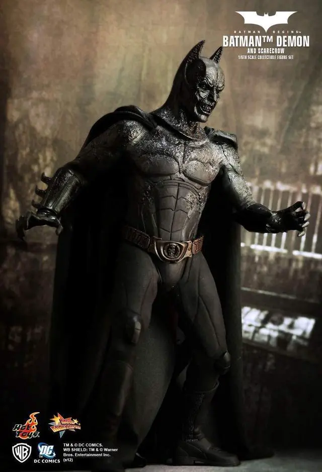 Alt view image 4 of 5 - Figure Hot Toys MMS140 - DC Comics - Batman Begins - Batman Demon & Scarecrow