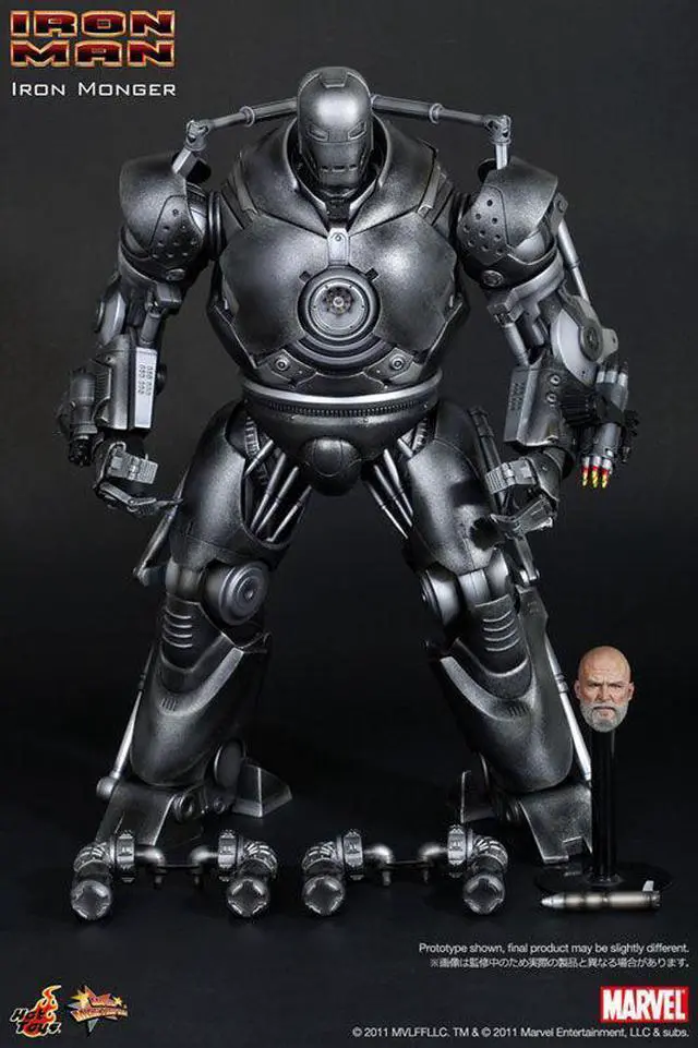 Alt view image 2 of 5 - Figure Hot Toys MMS164 - Marvel Comics - Iron Man - Iron Monger