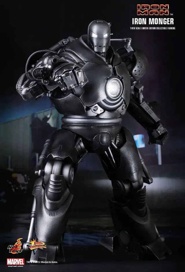 Alt view image 3 of 5 - Figure Hot Toys MMS164 - Marvel Comics - Iron Man - Iron Monger
