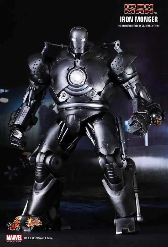 Alt view image 4 of 5 - Figure Hot Toys MMS164 - Marvel Comics - Iron Man - Iron Monger