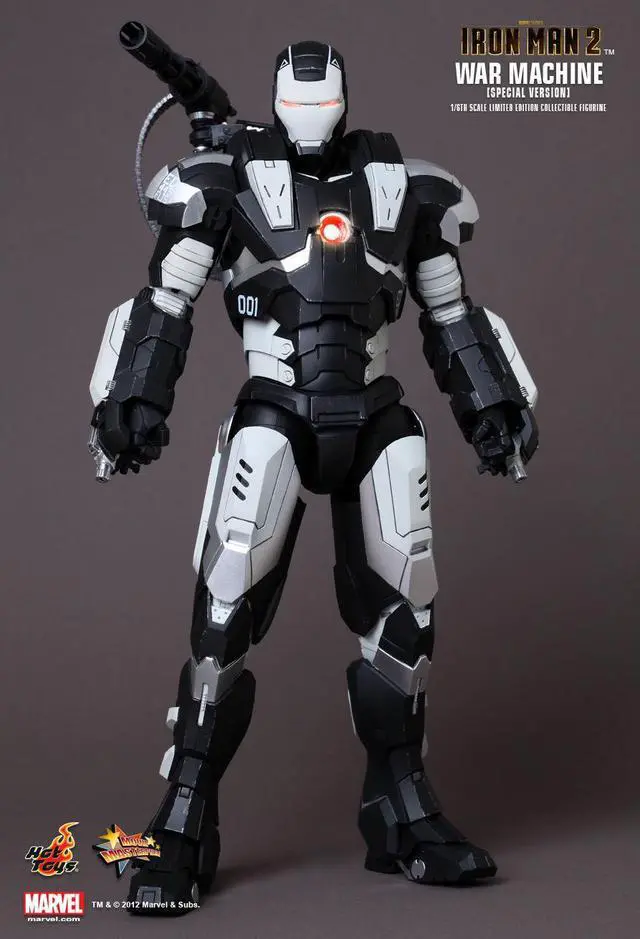 Alt view image 5 of 6 - Iron Man 2 War Machine 1:6 Figure Special Version By Hot Toys