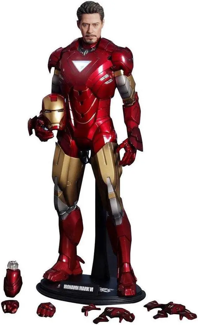 Alt view image 2 of 6 - Hot Toys IRON MAN MK VI AVENGERS Limited Edition 1/6 12" Mint Sealed