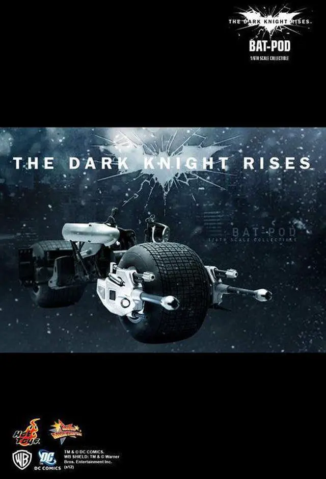 Alt view image 7 of 9 - Batman Dark Knight Rises Bat Pod Collectible 1/6 Scale