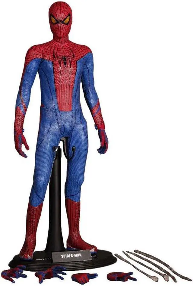 Alt view image 9 of 13 - The Amazing Spider-Man Movie Masterpiece 1/6 Scale Hot Toys Figure