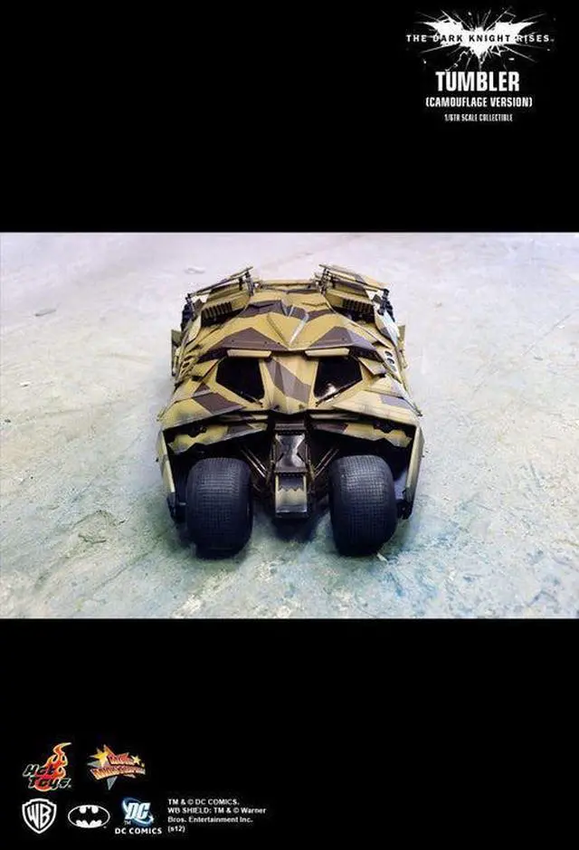 Alt view image 3 of 5 - Figure Hot Toys MMS184 - DC Comics - The Dark Knight Rises - Tumbler Camouflage Version