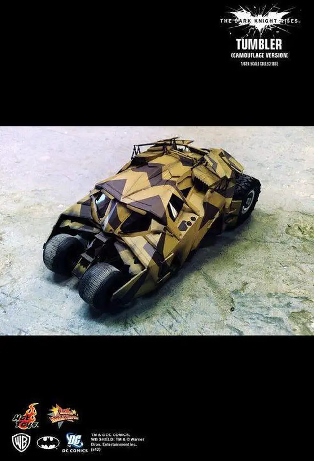 Alt view image 4 of 5 - Figure Hot Toys MMS184 - DC Comics - The Dark Knight Rises - Tumbler Camouflage Version