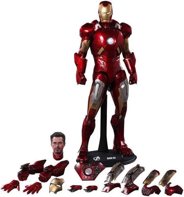Alt view image 6 of 10 - Iron Man Mark VII The Avengers 1:6 Scale 12" Figure By Hot Toys