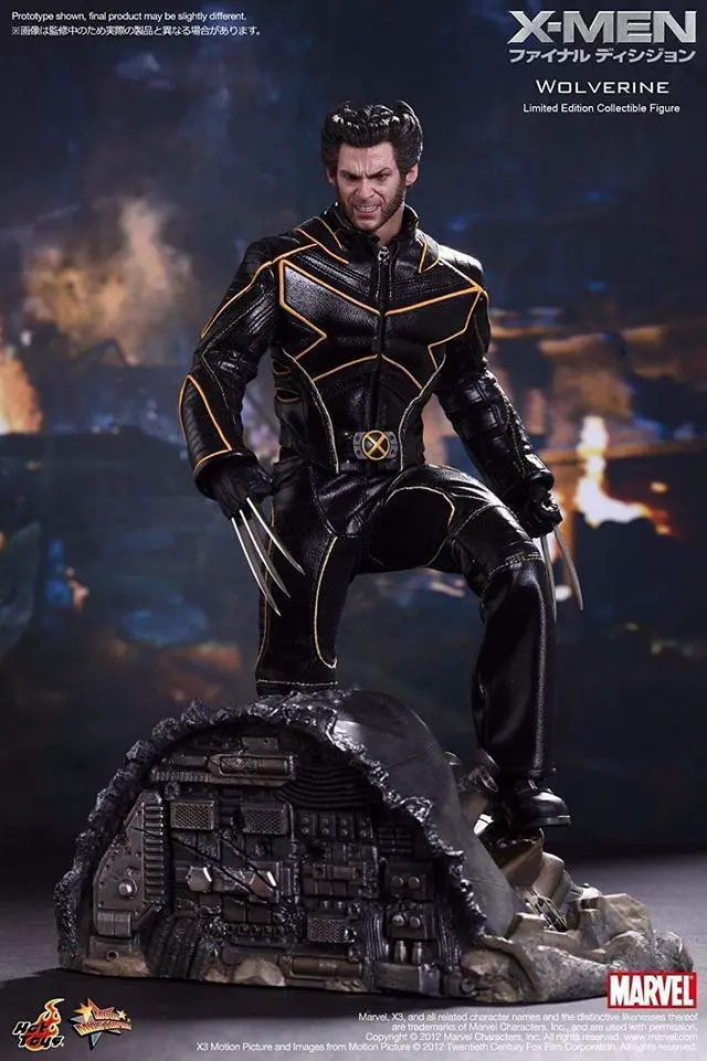 Alt view image 4 of 5 - Figure Hot Toys MMS187 - Marvel Comics - X-men : The Last Stand - Wolverine