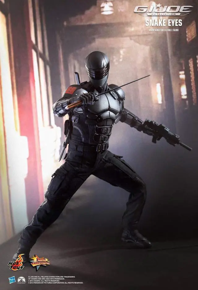 Alt view image 4 of 5 - Hot Toys gI Joe Retaliation 1/6 scale figure Snake Eyes